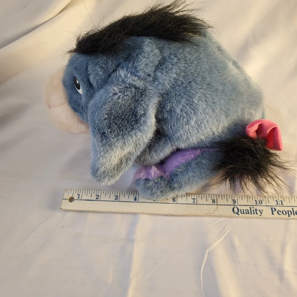 Vintage 1999 Fisher-Price Ask Me More Eeyore Talking Plush Toy